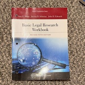 Basic Legal Research Workbook by Wolters Kluwer